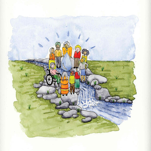 Water and water bodies as commons